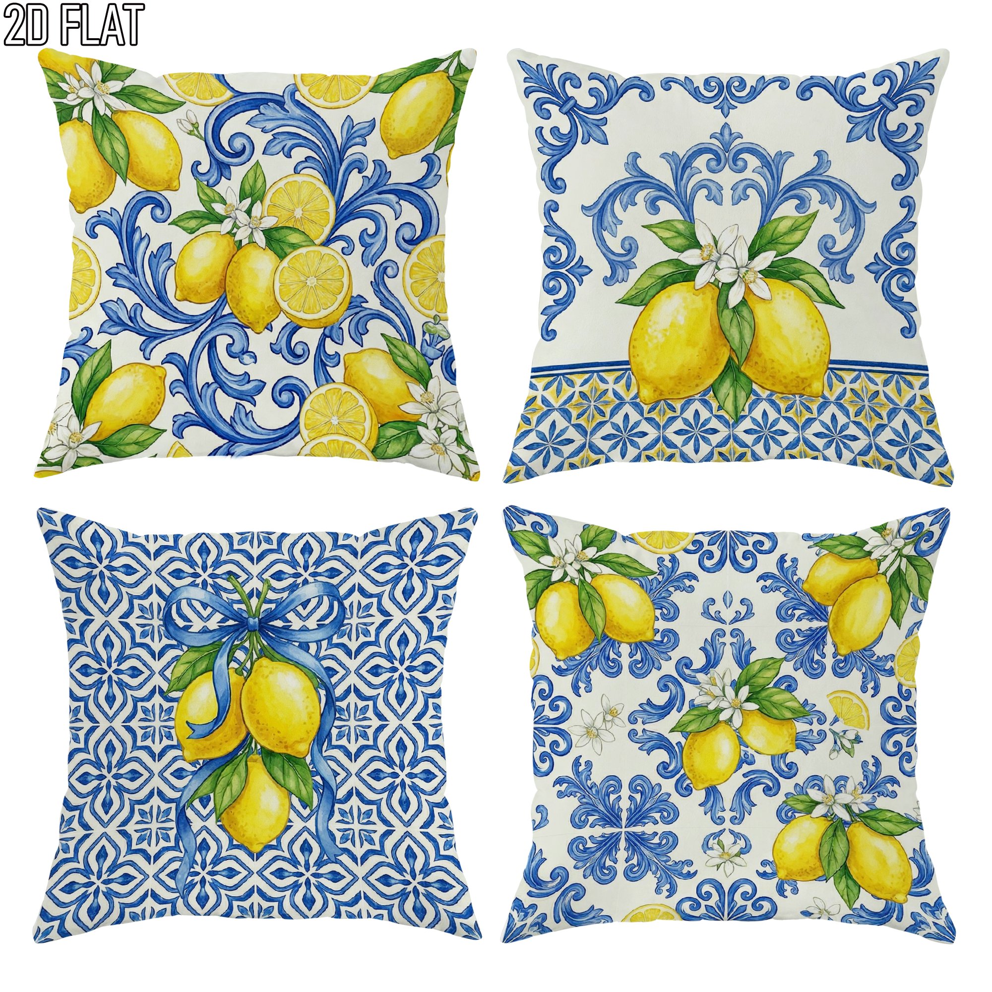 4Pcs Italian Summer Style Thro – обзор и цена Ceramic Tile Blank