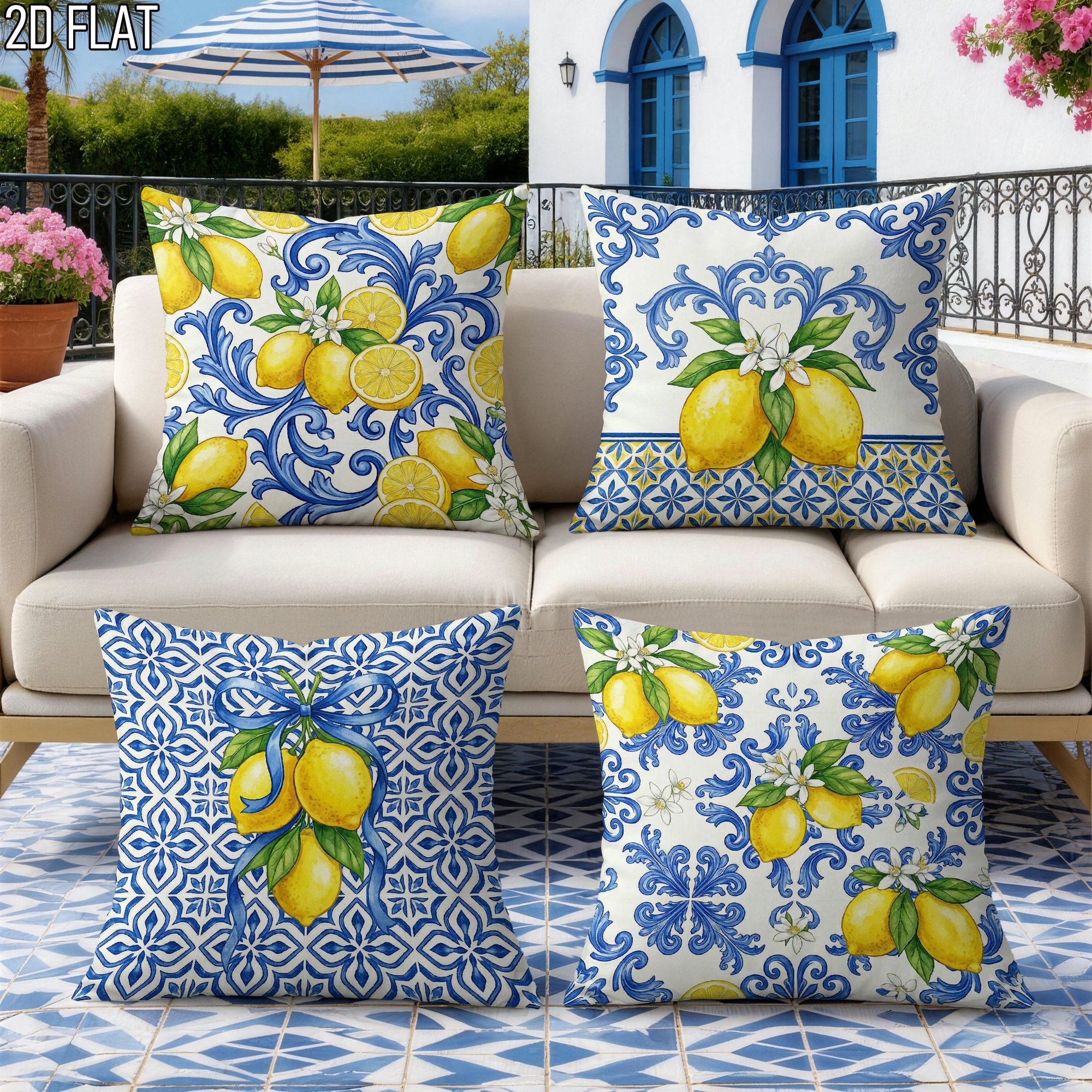 4Pcs Italian Summer Style Thro – обзор и цена Ceramic Tile Blank
