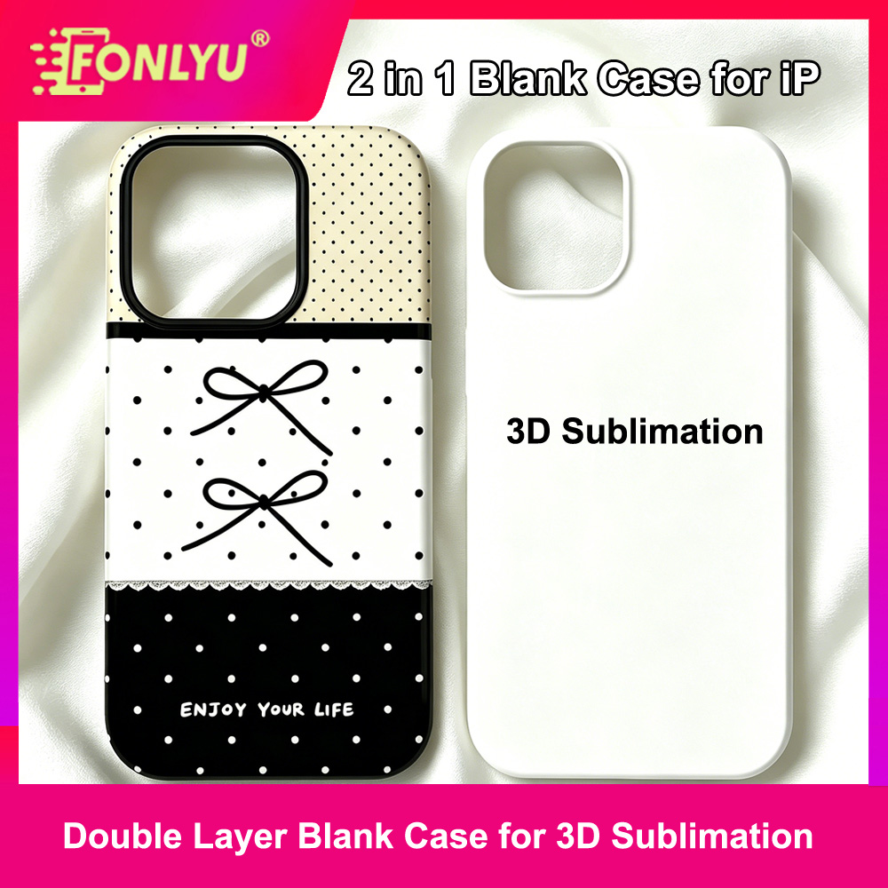 FONLYU 2 in 1 3D Sublimation B – обзор и цена Phone Case Blank Print