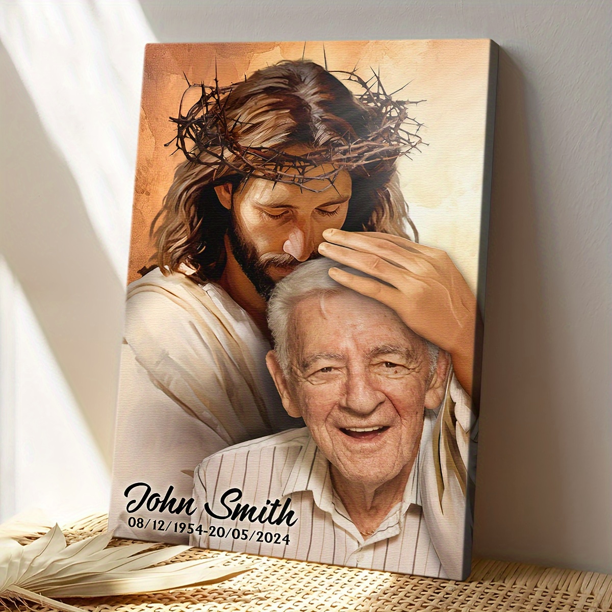 2D Flat-Custom Religious Memor – обзор и цена Canvas Wrap Ready