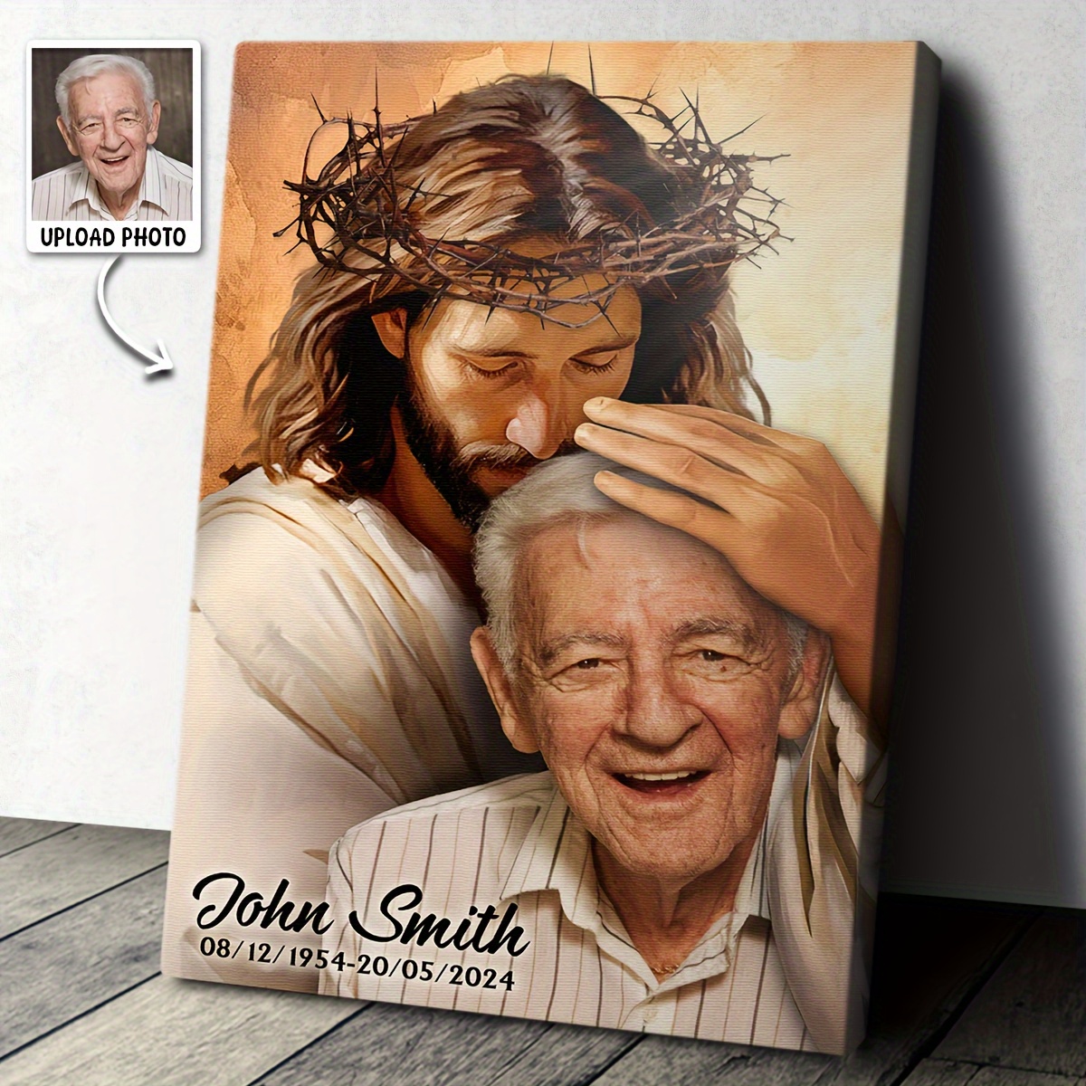 2D Flat-Custom Religious Memor – обзор и цена Canvas Wrap Ready