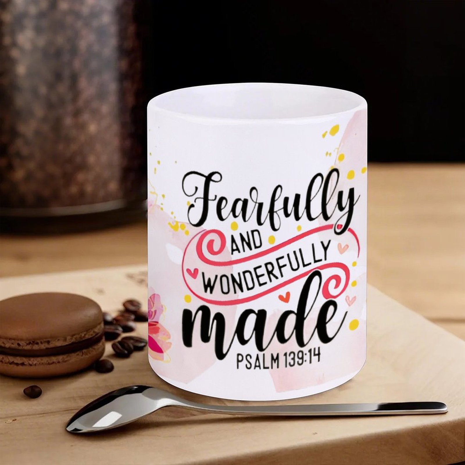 Fearfully And Wonderfully Made – обзор и цена Sublimation Mug White