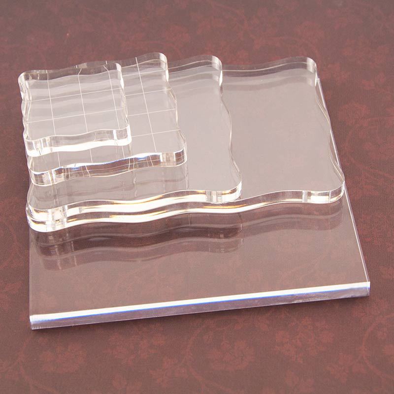 Clear Acrylic Stamp Block Use  – обзор и цена Photo Acrylic Block