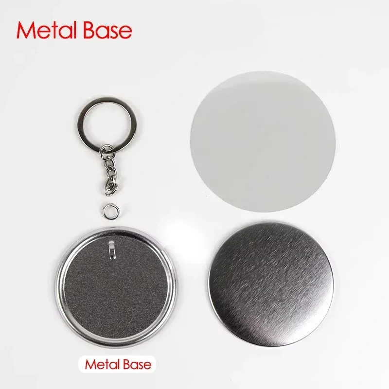 100PCS 44mm 58mm Keychains Bad – обзор и цена Button Badge Blank