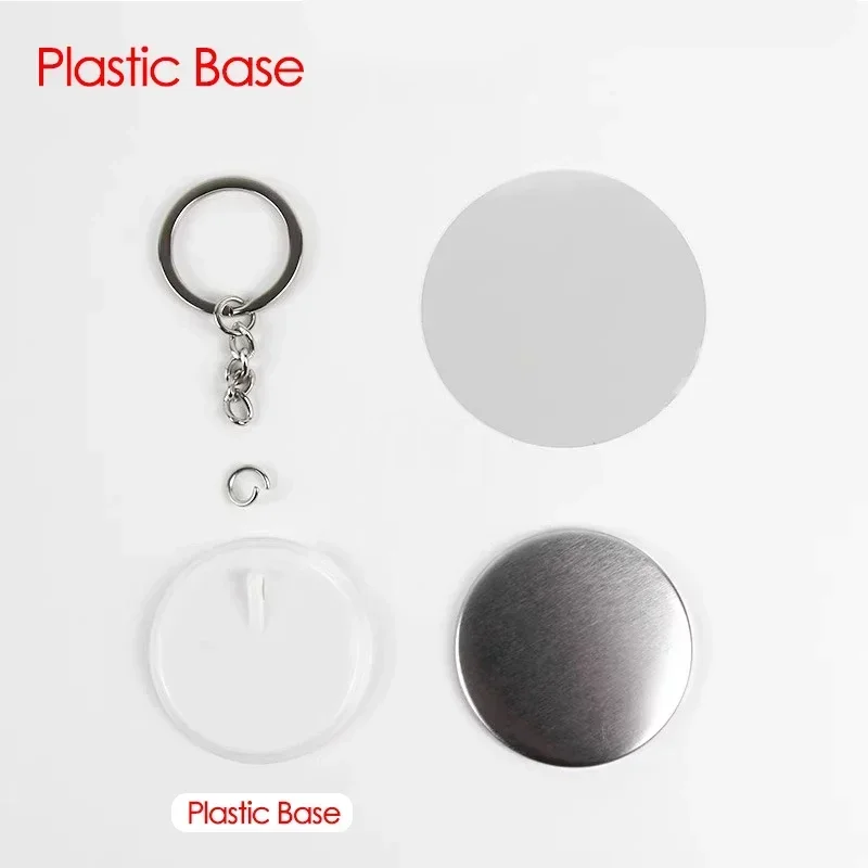 100PCS 44mm 58mm Keychains Bad – обзор и цена Button Badge Blank