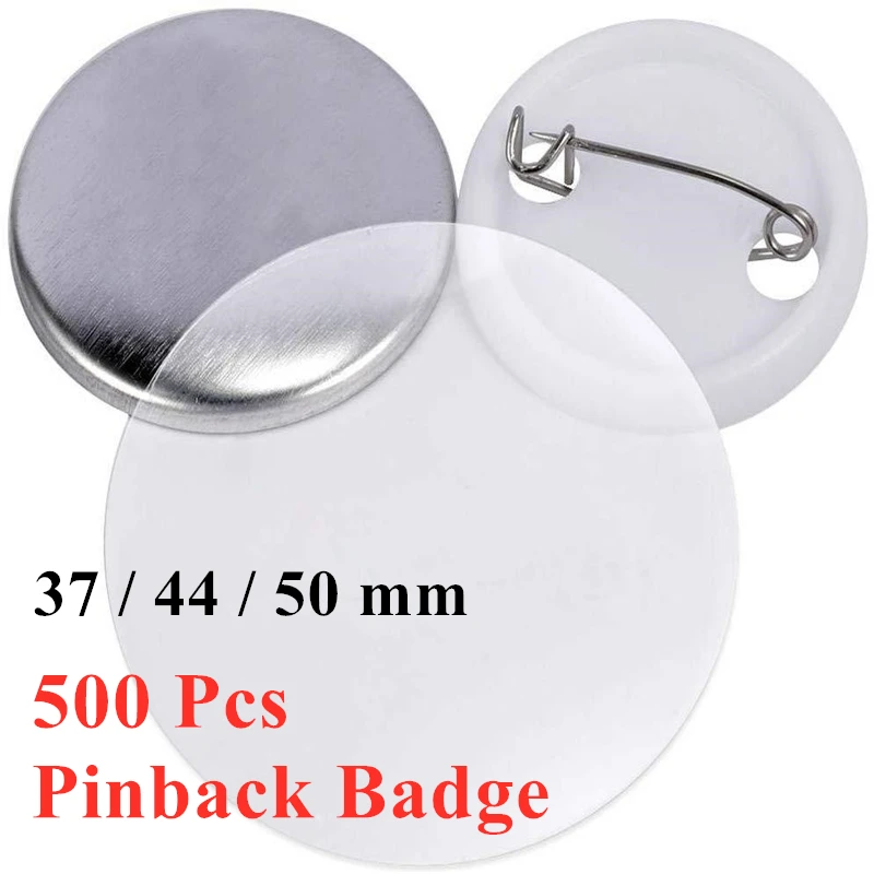 500Pcs/set Blank Badge Pinback – обзор и цена Button Badge Blank