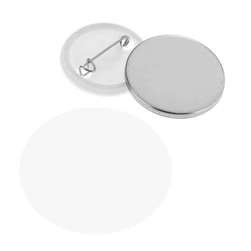 500Pcs/set Blank Badge Pinback – обзор и цена Button Badge Blank