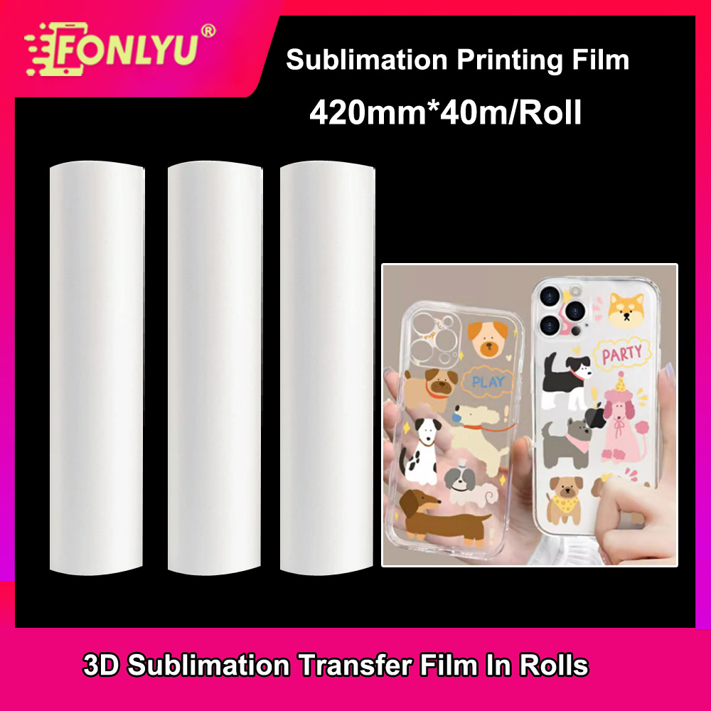 FONLYU 420mm*40mm Roll 3D Subl – обзор и цена Phone Case Blank Print