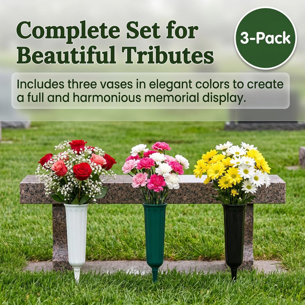 1/3pcs Cemetery Vase with Spik – обзор и цена Yard Sign Blank