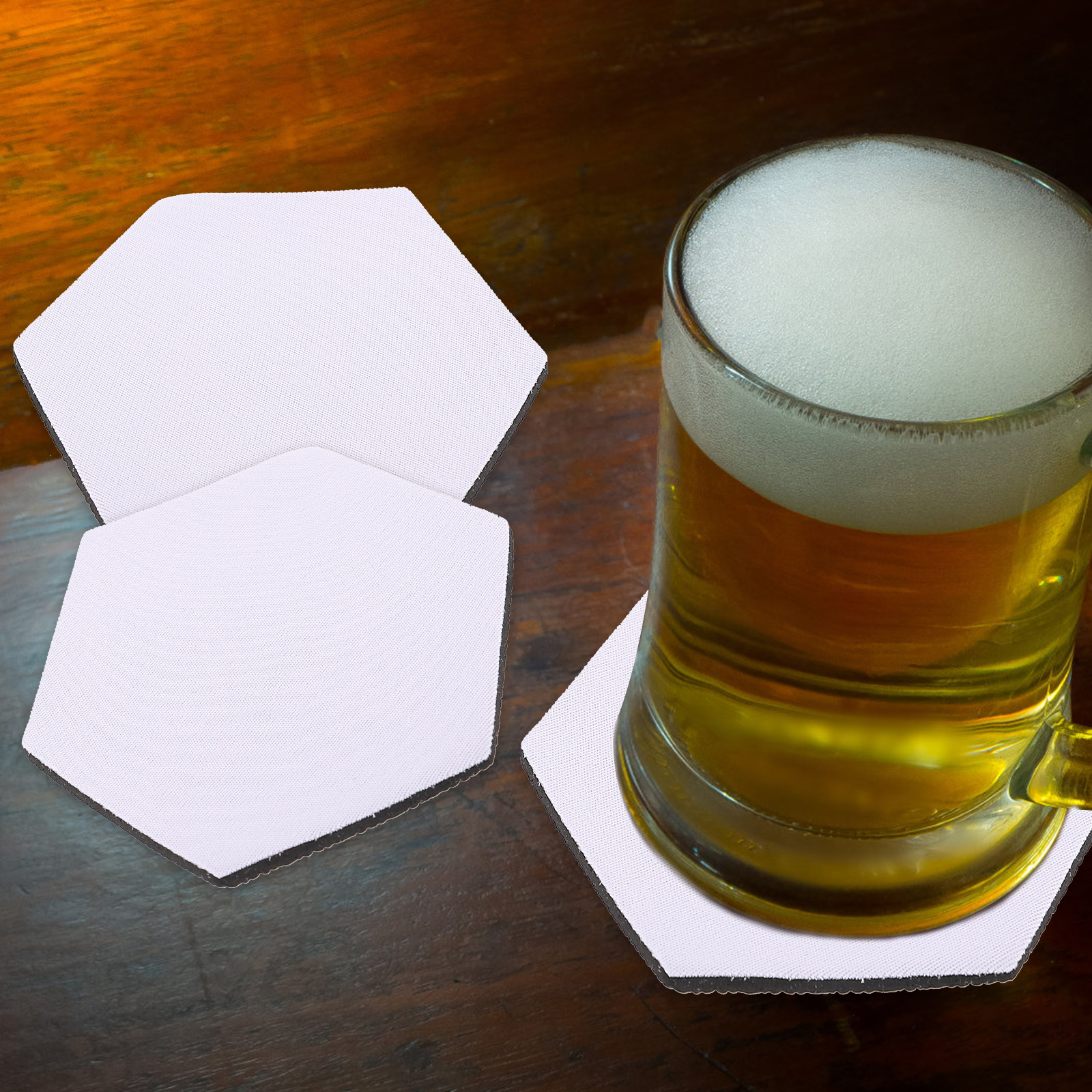 10Pcs Sublimation Blank Coaste – обзор и цена Coaster Sublimation Blank