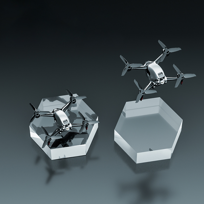 Clear Polished Hexagonal Acryl – обзор и цена Photo Acrylic Block
