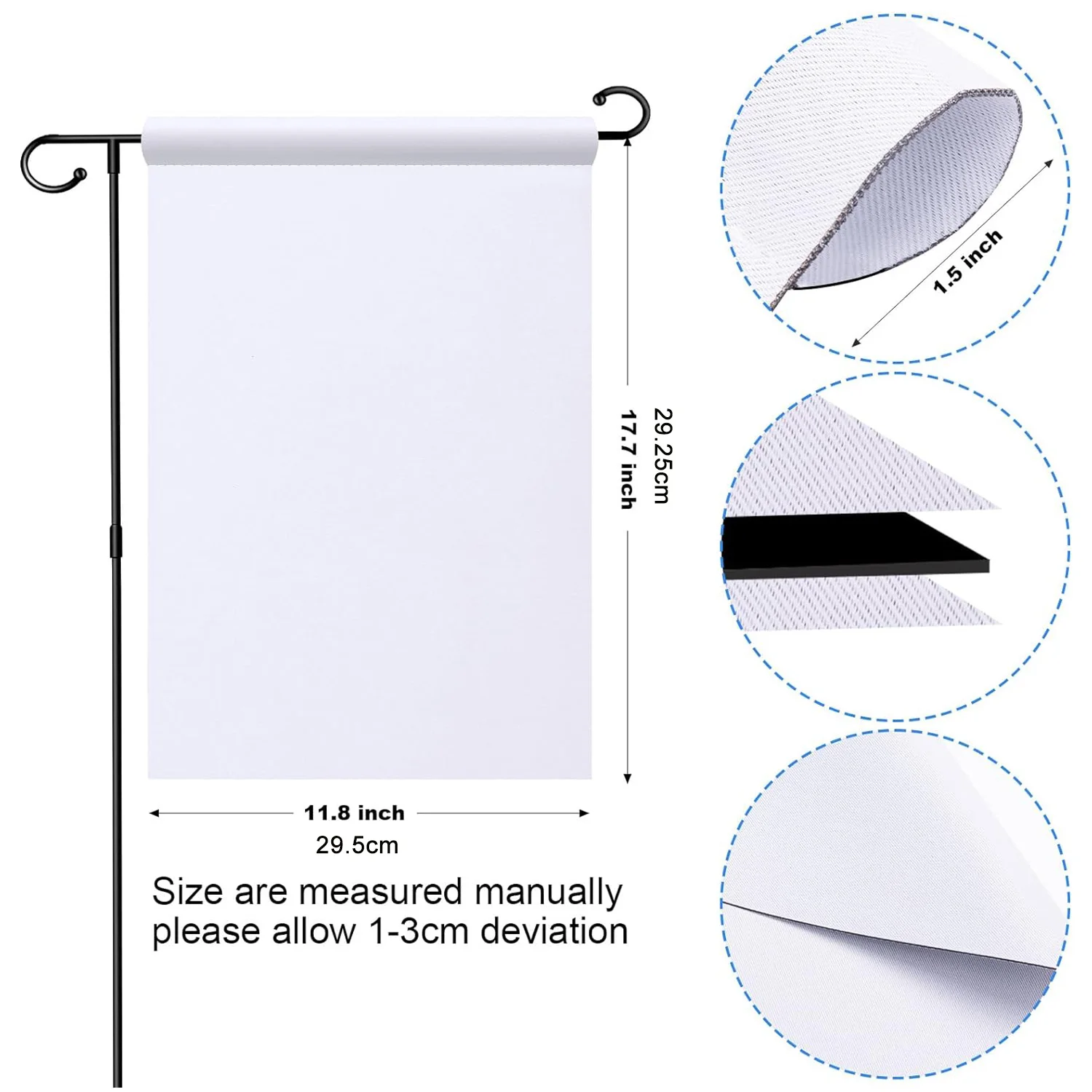 5pcs Double-Sided Blank Garden – обзор и цена Yard Sign Blank