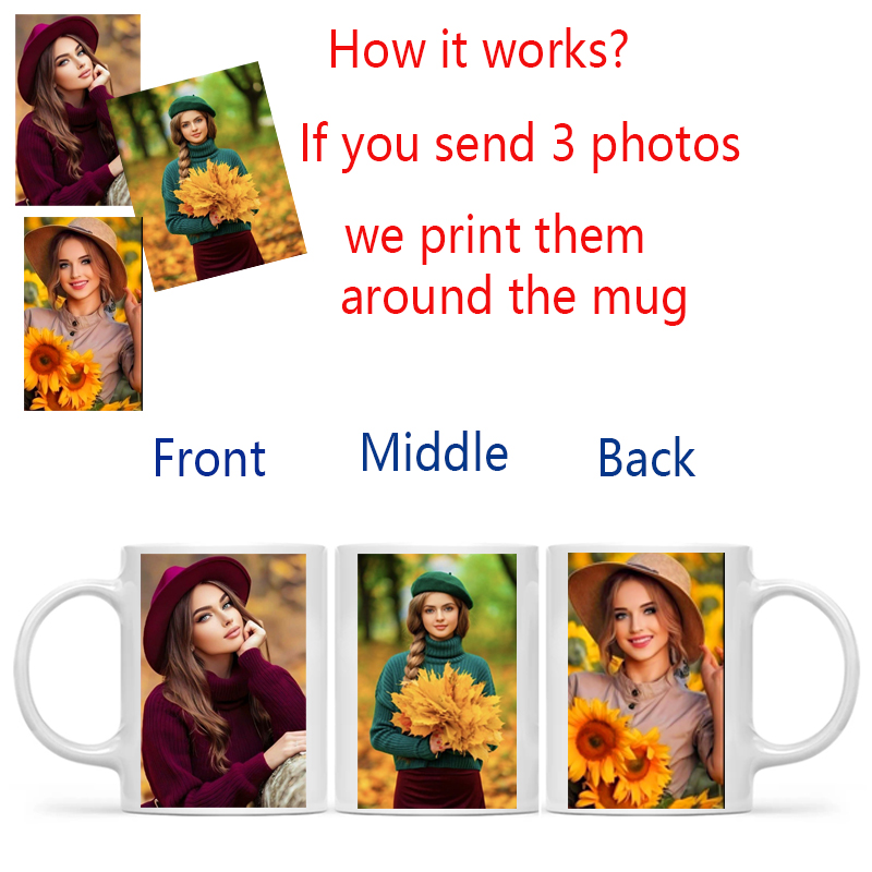 Personalized Your Photo Mug, C – обзор и цена Sublimation Mug White