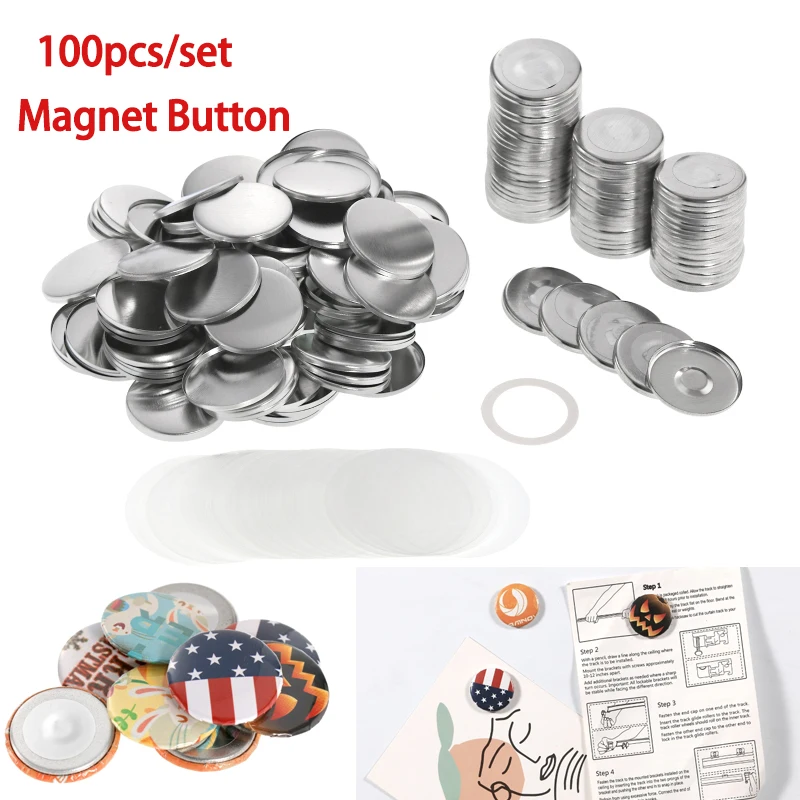 25mm 32mm 58mm DIY Strong Magn – обзор и цена Button Badge Blank