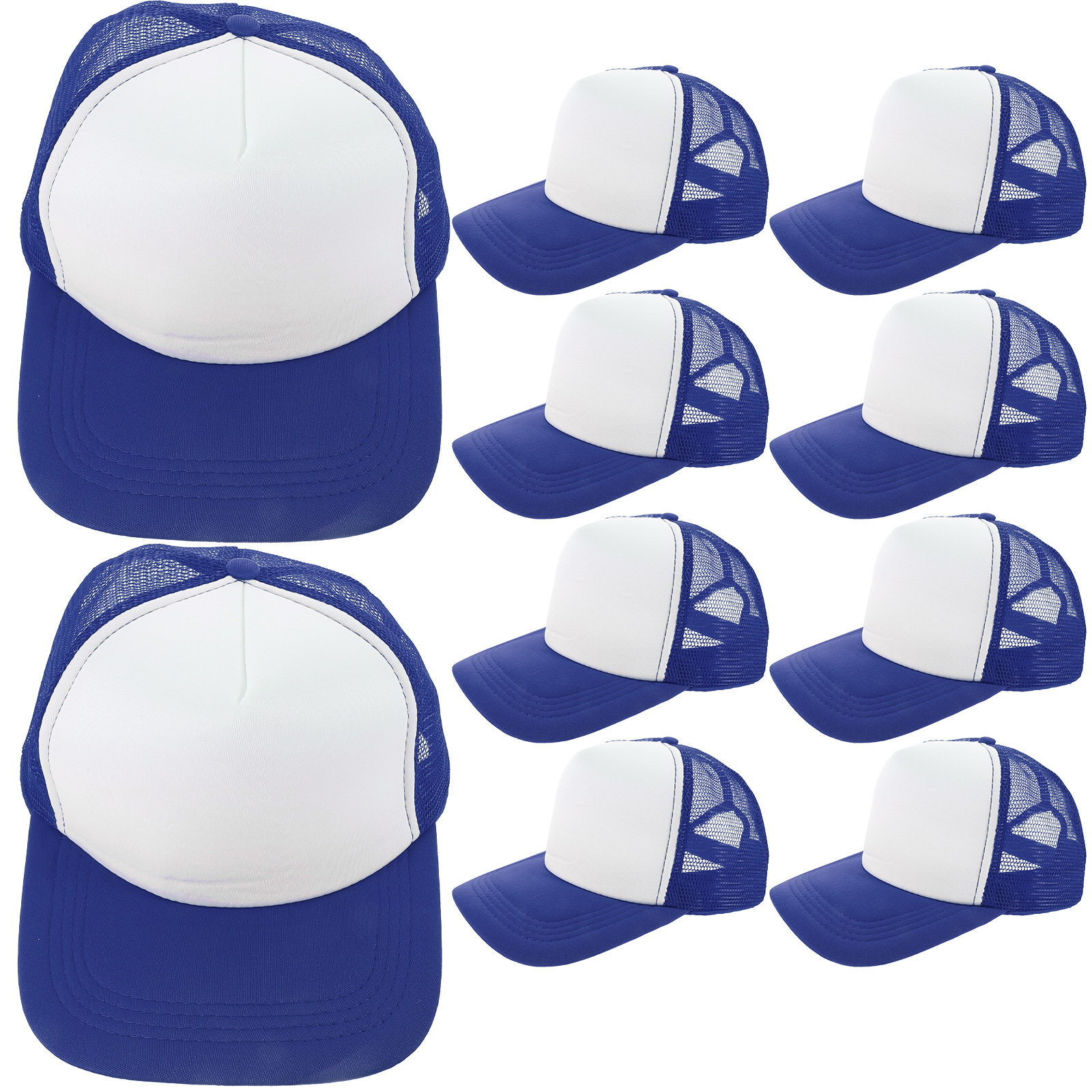 10Pcs Blank Mesh Baseball Hats – обзор и цена Hat Sublimation Blank
