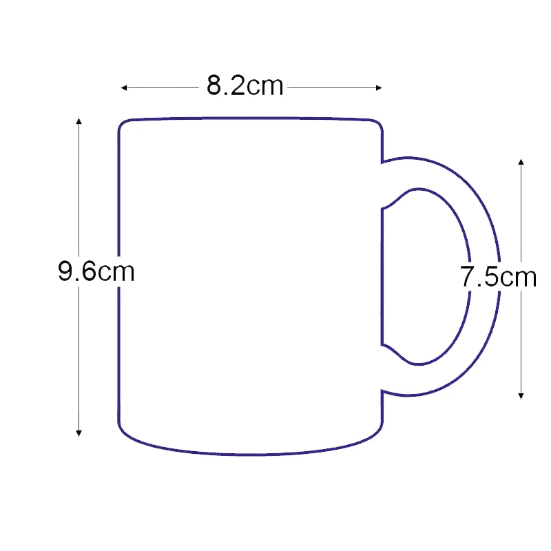Funny Middle Finger Discolorat – обзор и цена Sublimation Mug White
