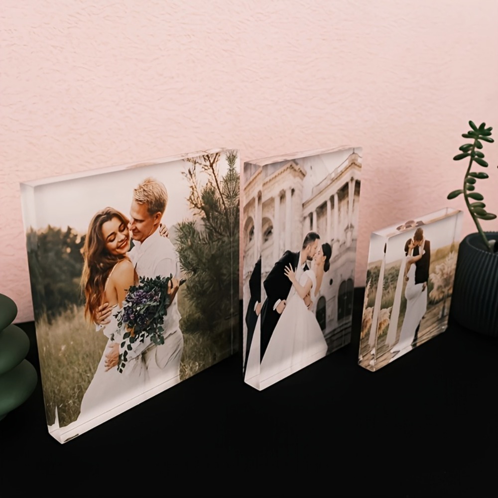 Custom Acrylic Anniversary Pho – обзор и цена Photo Acrylic Block