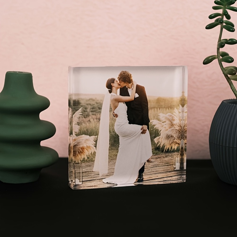 Custom Acrylic Anniversary Pho – обзор и цена Photo Acrylic Block