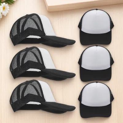 10Pcs Blank Baseball Caps Mesh – обзор и цена Hat Sublimation Blank
