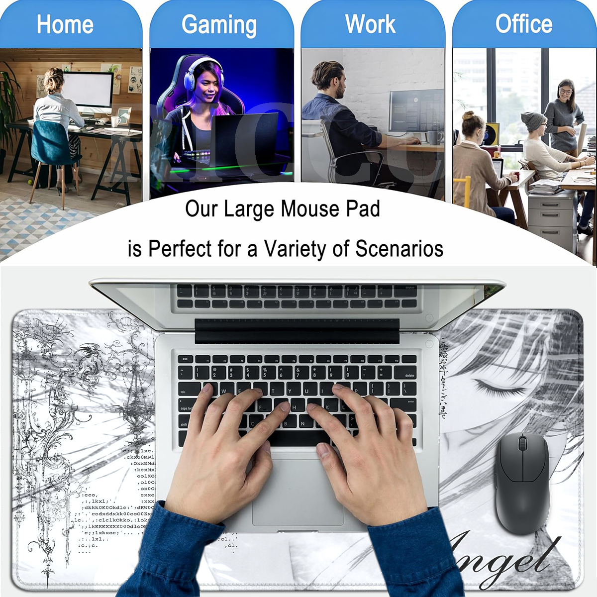 Anime Aesthetics Mousepad Blac – обзор и цена Mouse Pad Blank Sublimation