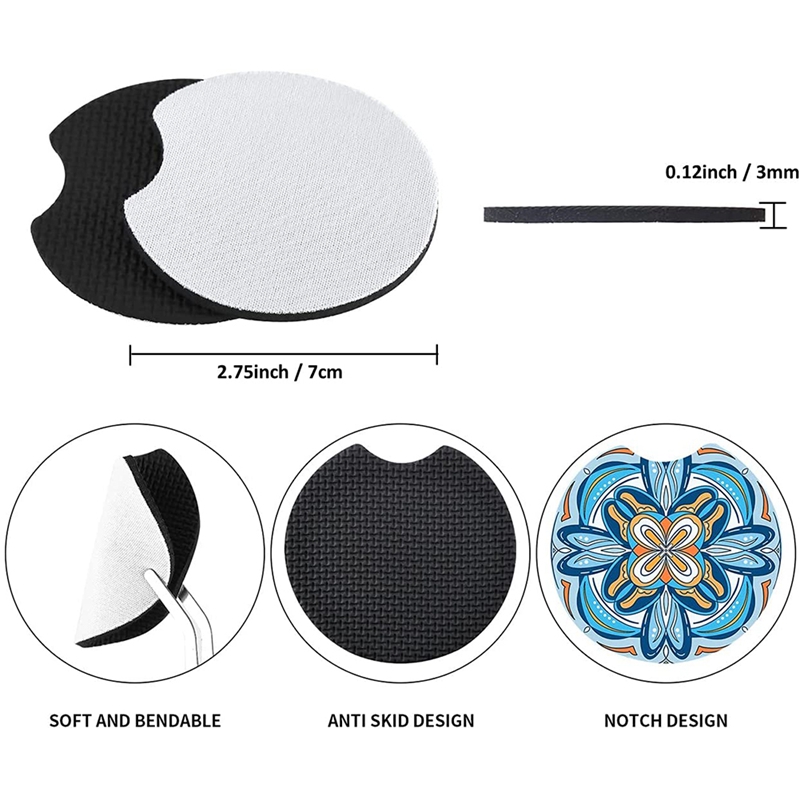 Sublimation Blanks Products Su – обзор и цена Coaster Sublimation Blank