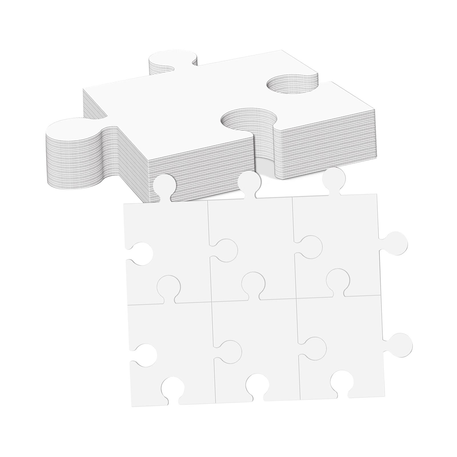 White Cardboard Blank Jigsaw P – обзор и цена Puzzle Blank White