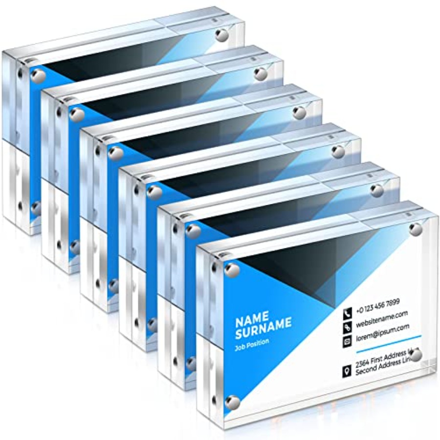 Acrylic Business Card Frame 2. – обзор и цена Photo Acrylic Block