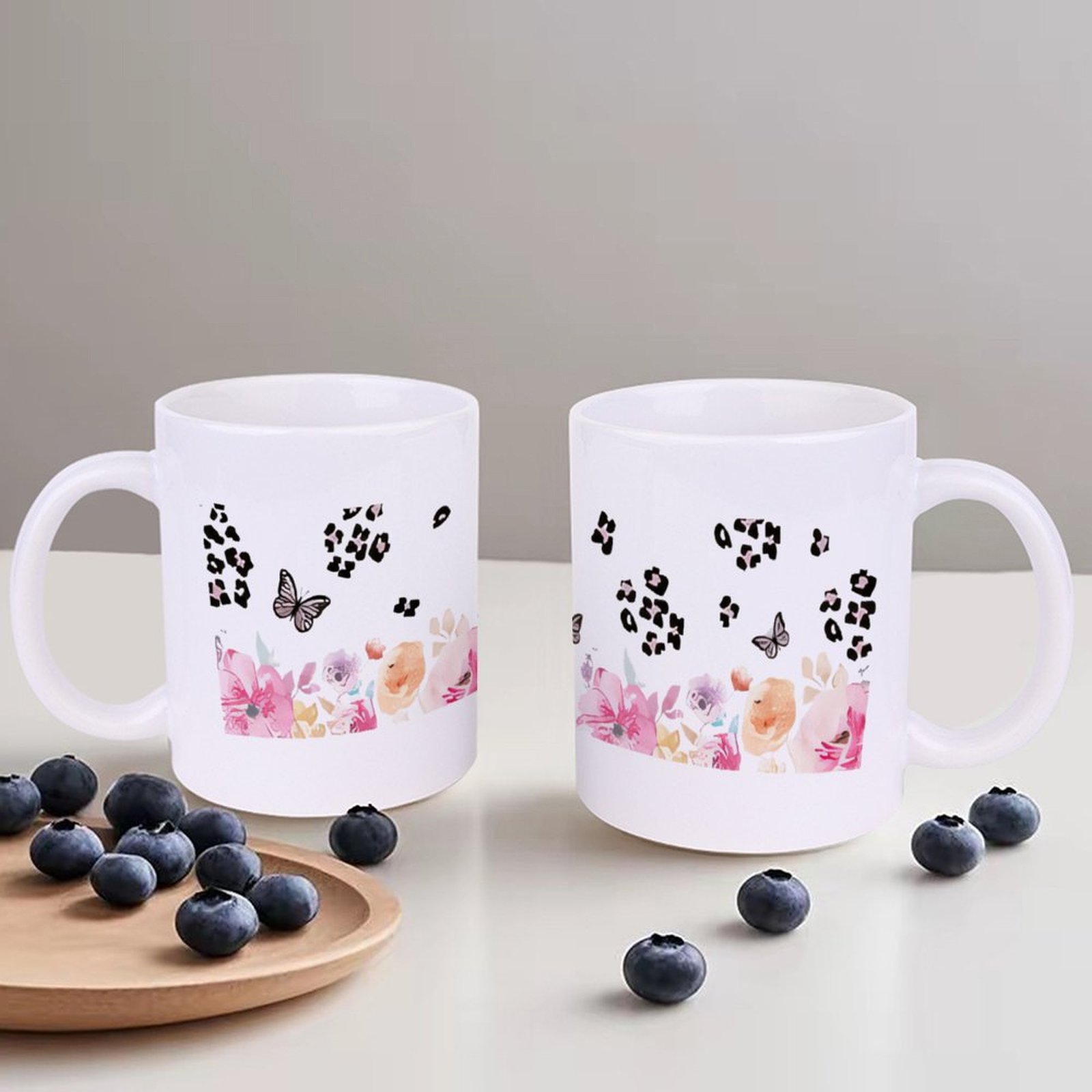 A Watercolor Painting Of Flowe – обзор и цена Sublimation Mug White