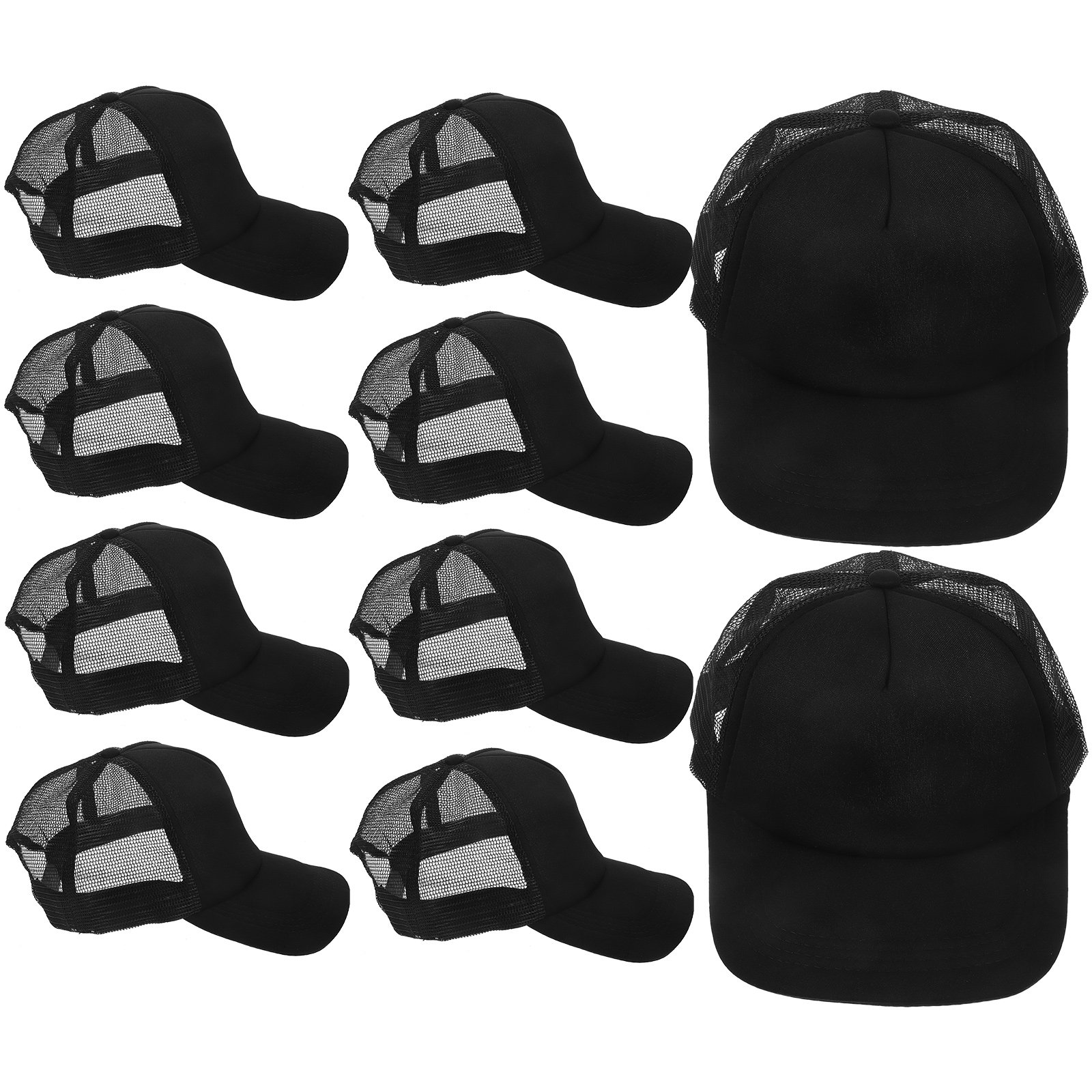10Pcs Blank Mesh Baseball Caps – обзор и цена Hat Sublimation Blank