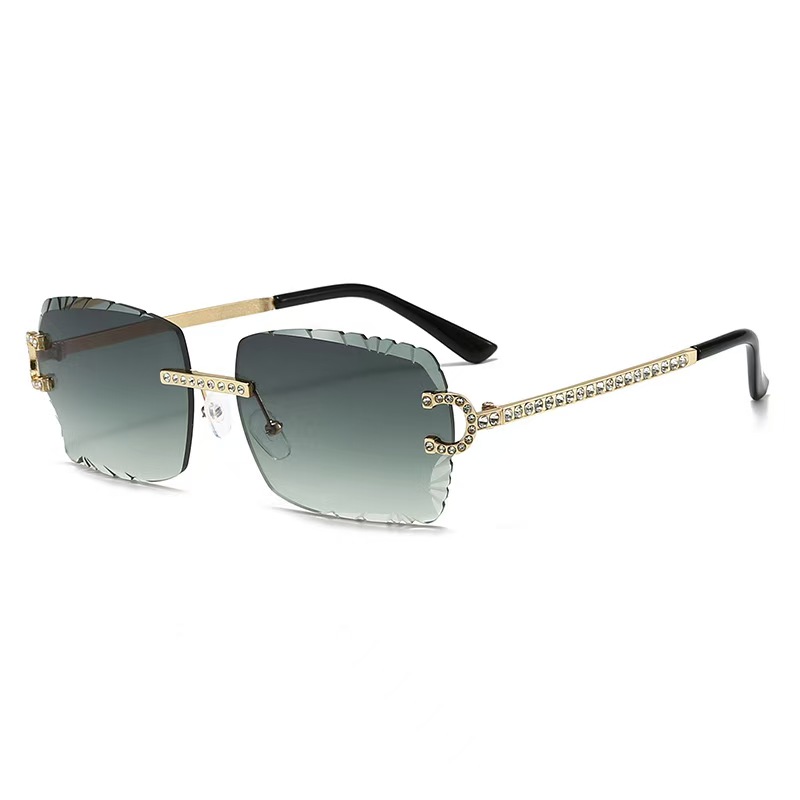 Fashion Rimless Square Sunglas – обзор и цена Metal Photo Panel