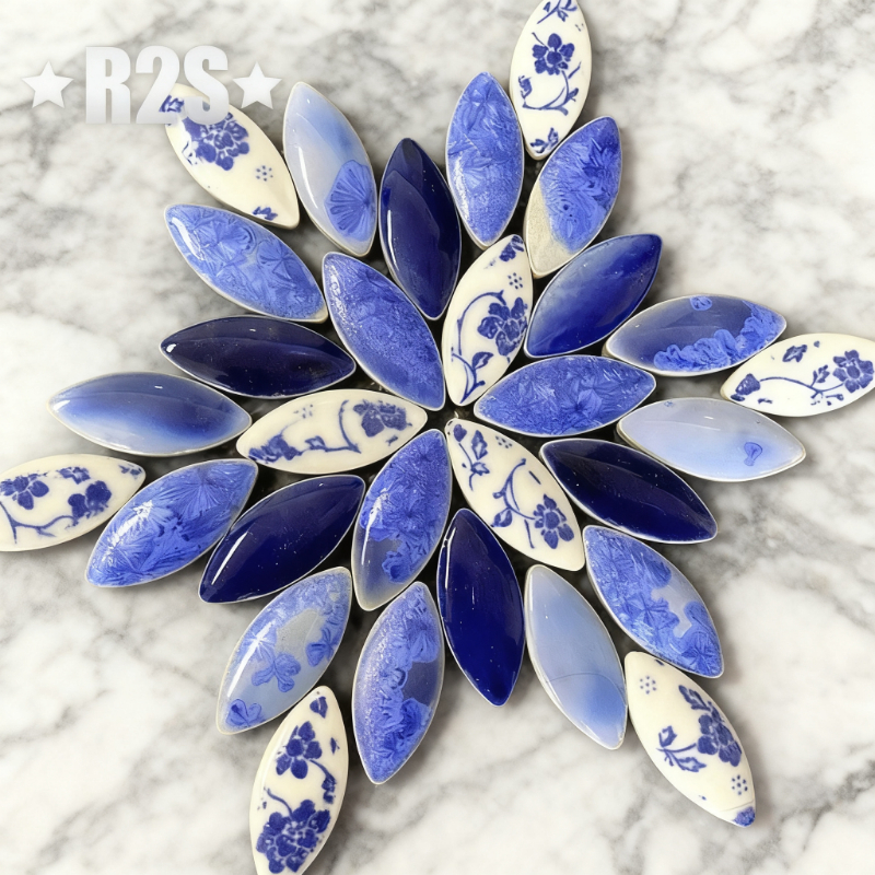 100g Mix color Irregular Ceram – обзор и цена Ceramic Tile Blank