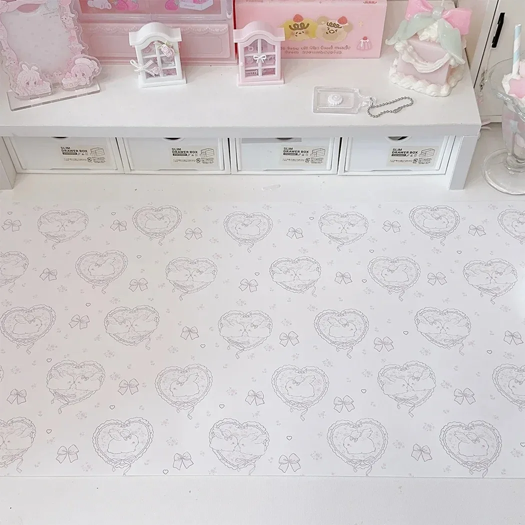 Kawaii Pink Rabbit Girl Heart  – обзор и цена Mouse Pad Blank Sublimation