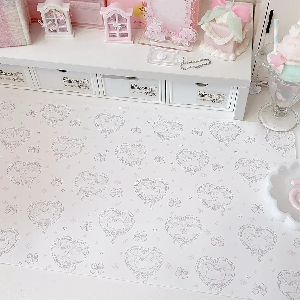 Kawaii Pink Rabbit Leather Des – обзор и цена Mouse Pad Blank Sublimation