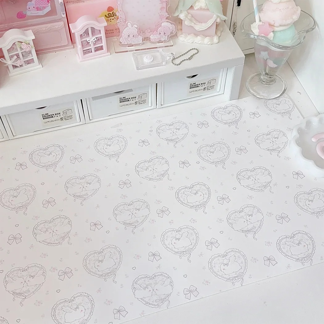 Kawaii Pink Rabbit Leather Des – обзор и цена Mouse Pad Blank Sublimation