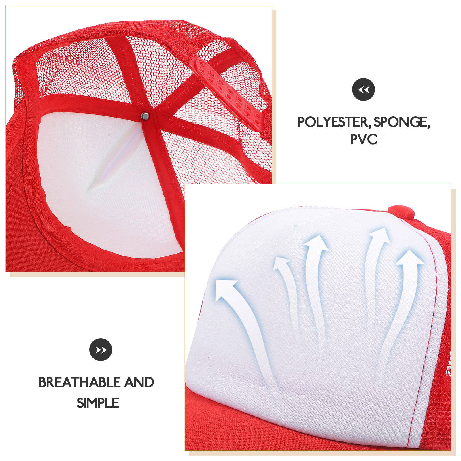 10Pcs Blank Mesh Baseball Caps – обзор и цена Hat Sublimation Blank