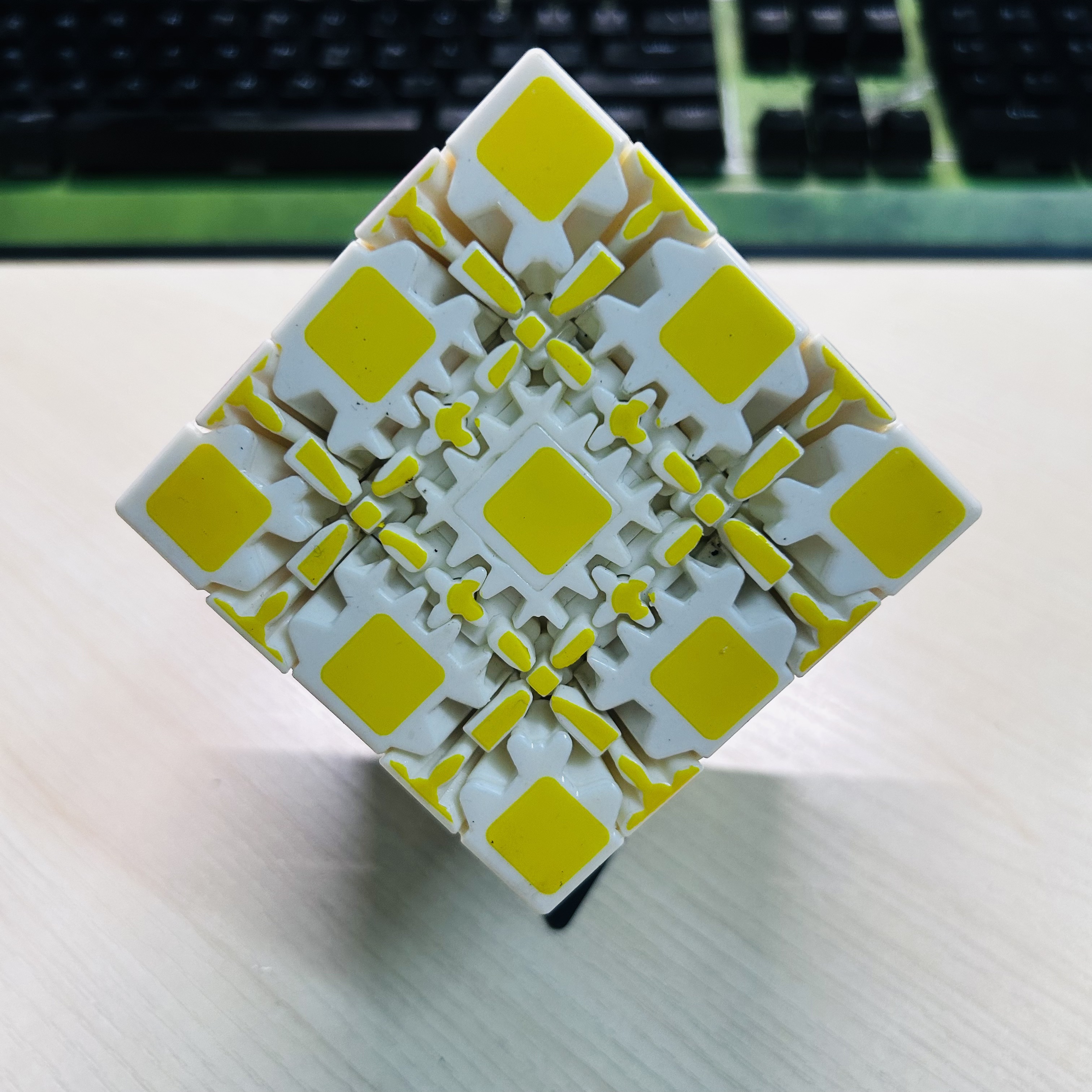 Collection Cube 5x5 Gear Cube  – обзор и цена Puzzle Blank White