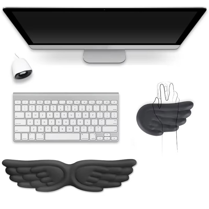 Angel Wings Shaped Keyboard Mo – обзор и цена Mouse Pad Blank Sublimation