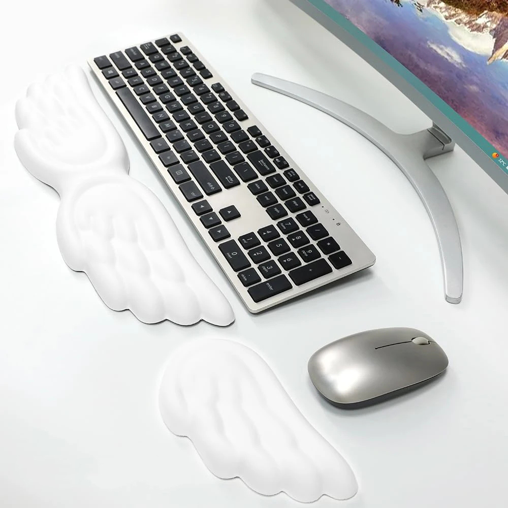 Angel Wings Shaped Keyboard Mo – обзор и цена Mouse Pad Blank Sublimation