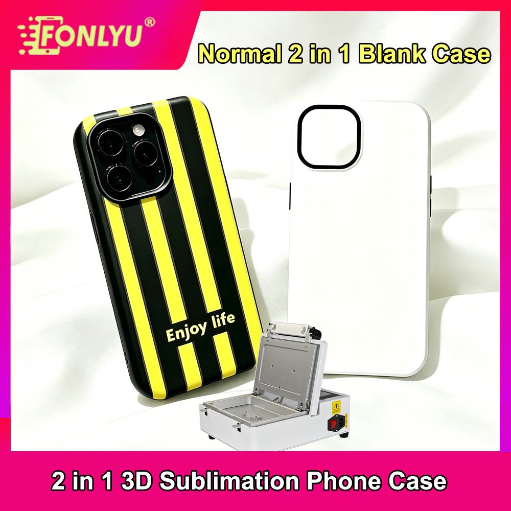 FONLYU 10pc 2 in 1 Blank Phone – обзор и цена Phone Case Blank Print