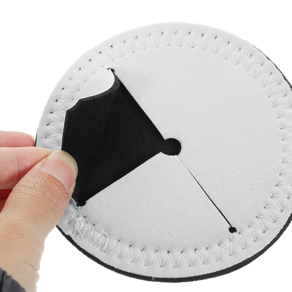 5Pcs White Round Blank Wine Gl – обзор и цена Coaster Sublimation Blank